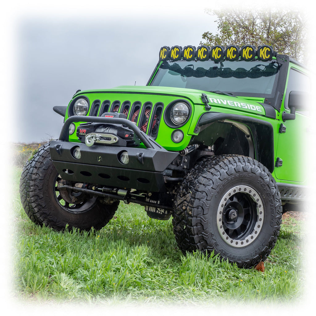 Turn Offroad Jeep JK/JL/JT Front Bumper with Full Skid Plate | 2007–2025