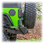 Turn Offroad Jeep JK Rear Bumper with LED Pod Lights & Hitch Receiver | 2007–2018