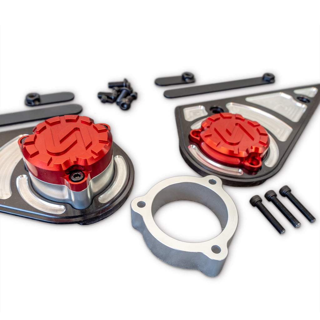 Turn Offroad 2021+ Ford Bronco Billet Lower Control Arm Mount Covers - Pair