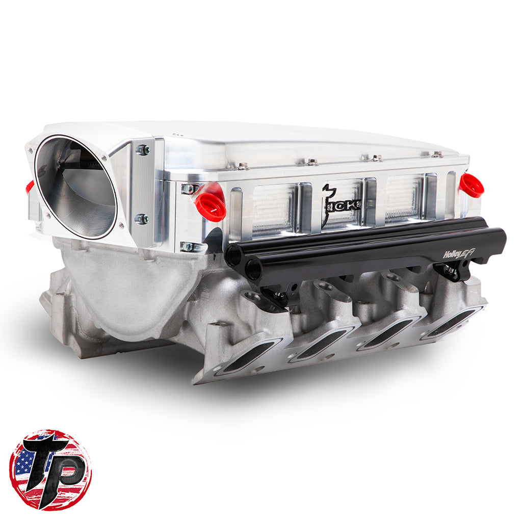 Tick 1500hp Ultra Low Profile Billet Air-to-Water Intercooler for Holley Ram Intakes By Tick Performance