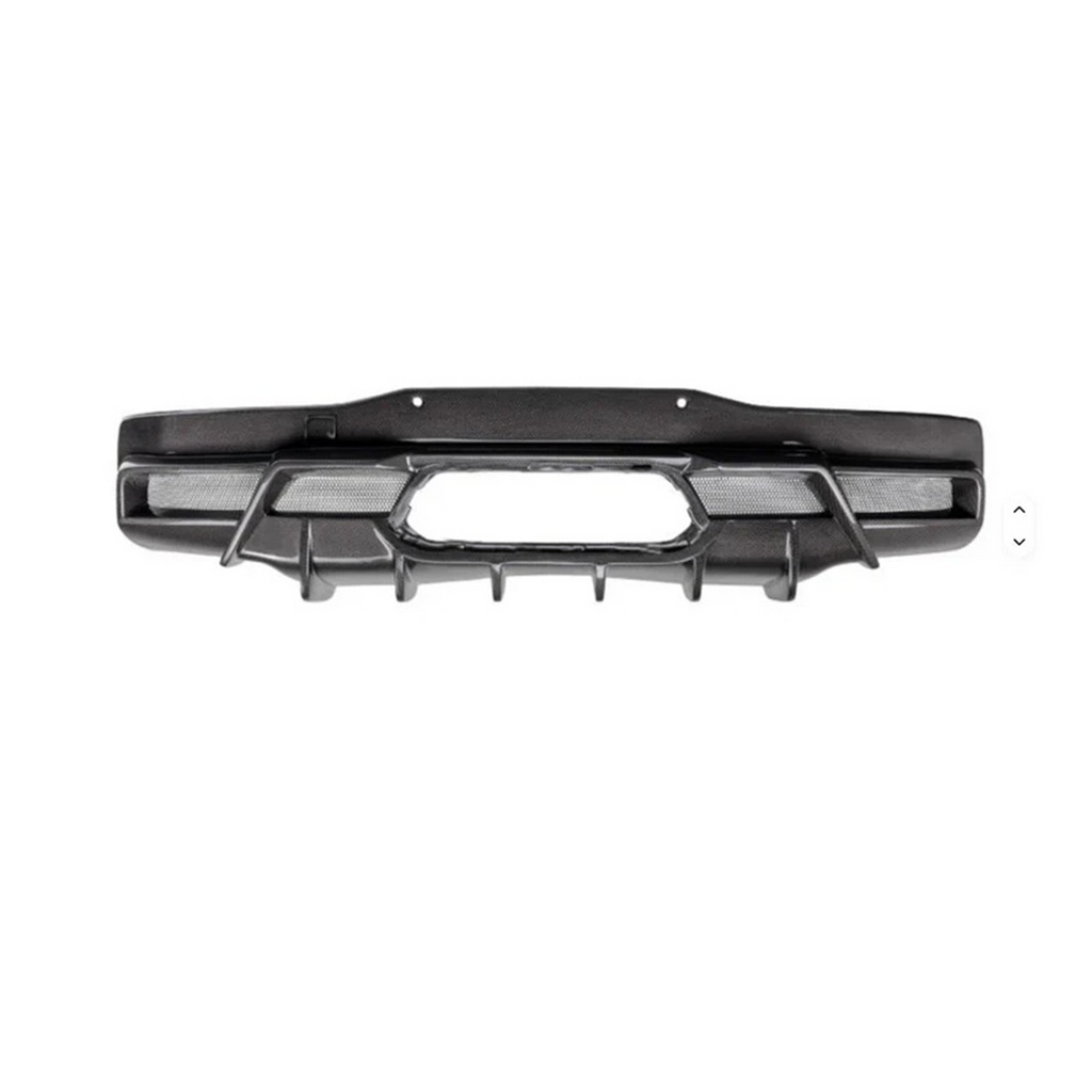 Dry Carbon Fiber Rear Diffuser for Chevrolet Corvette C8 Z06 ZR1 - Bull Boost Performance