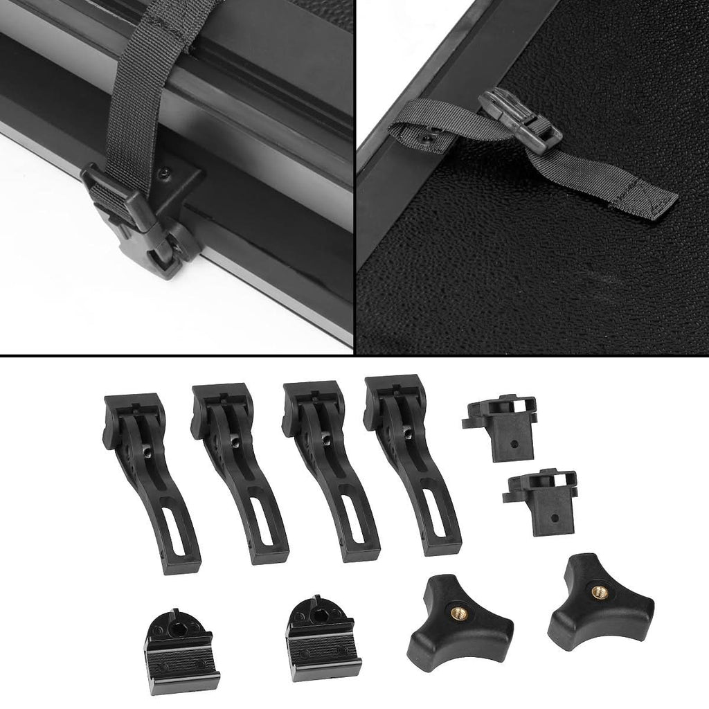 14-18 Chevy Silverado GMC Sierra Hard Tri-Fold Tonneau Cover 8FT