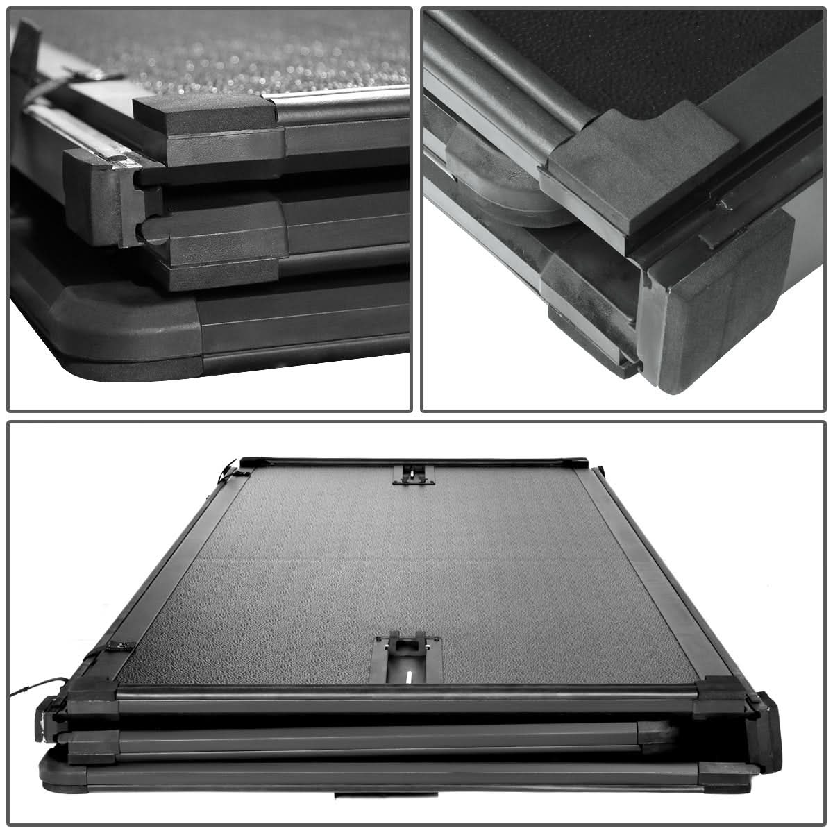 2015-2019 Chevrolet Colorado Hard Tri-Fold Tonneau Cover