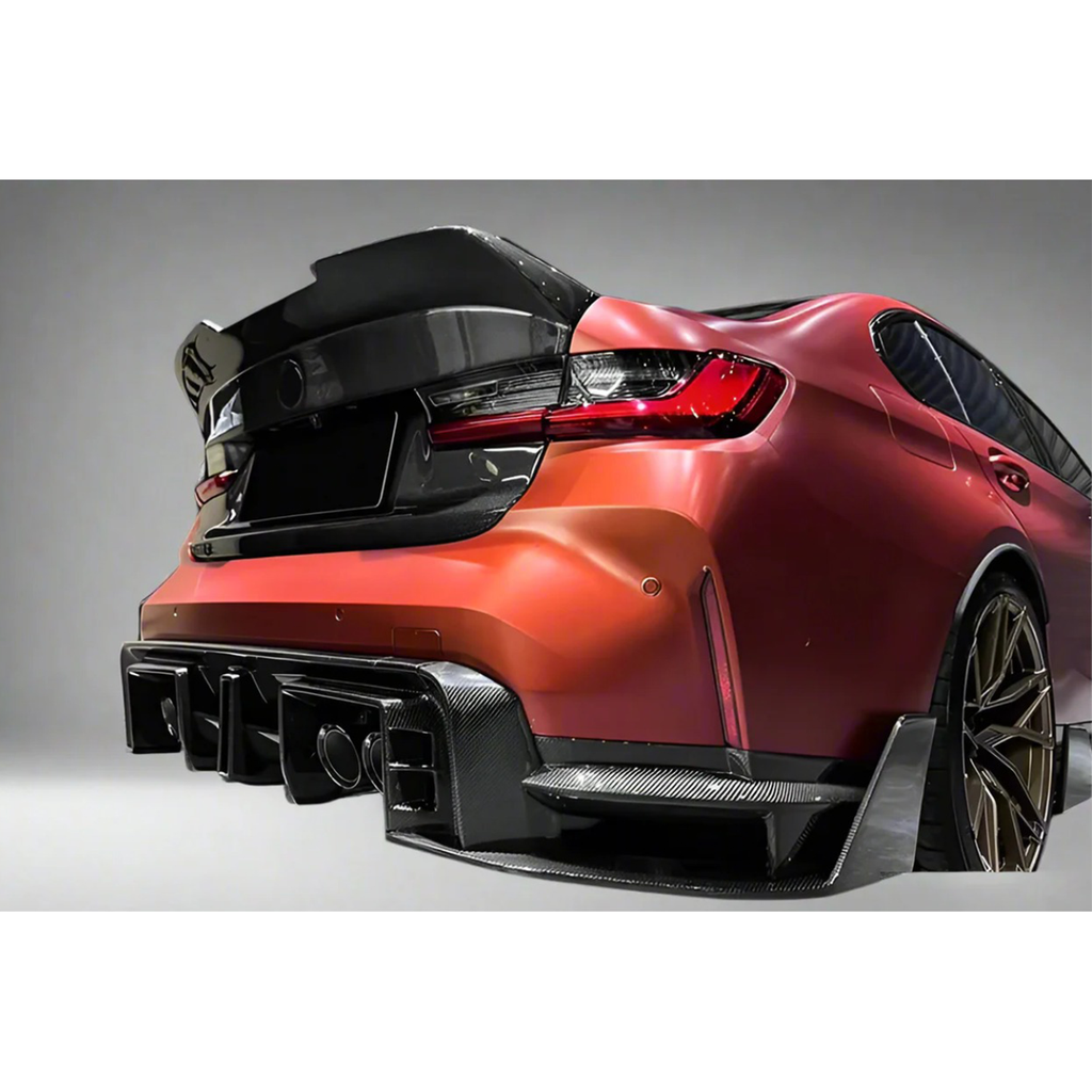 M Style Carbon Fiber Trunk for BMW G80 M3 G20 3 Series - Bull Boost Performance