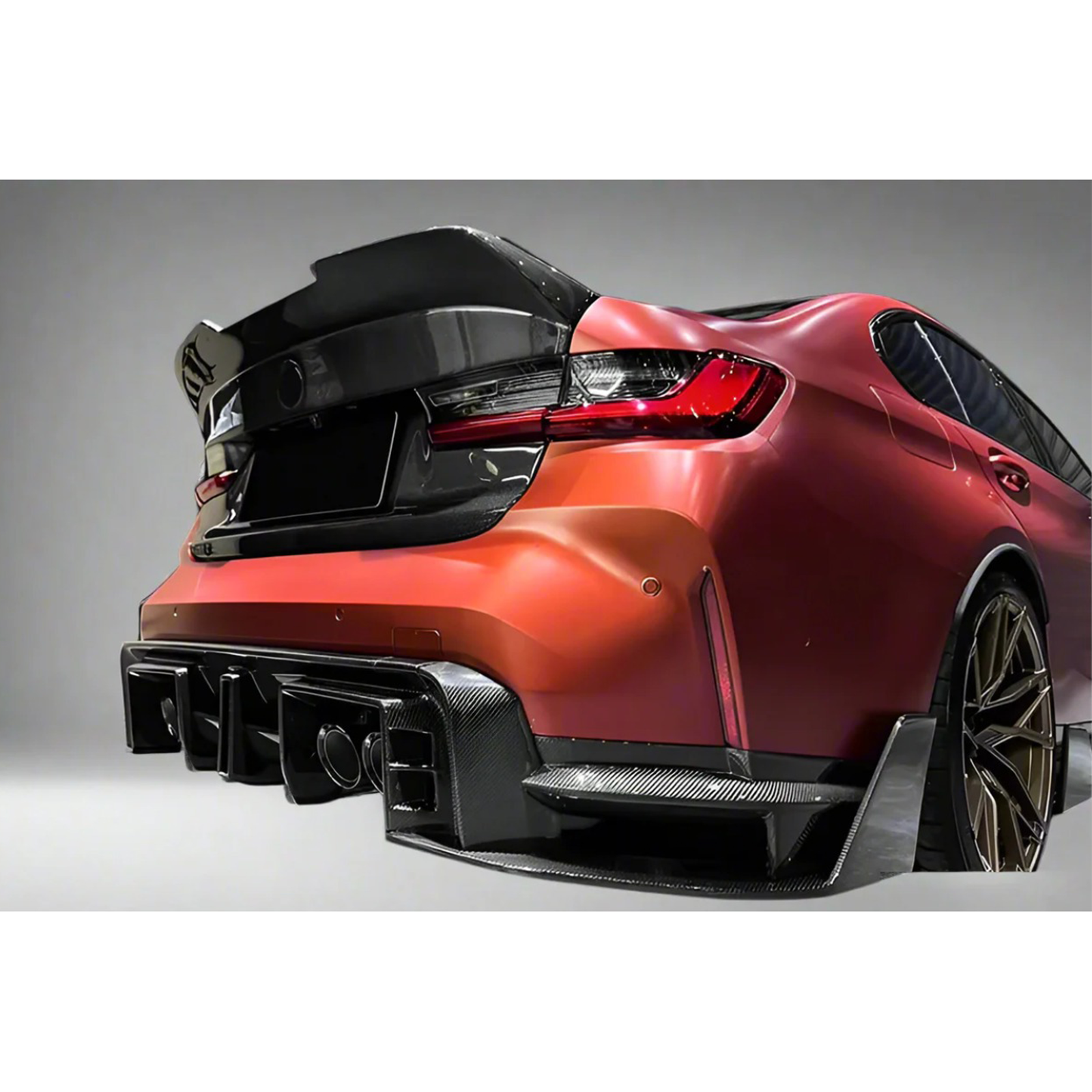 M Style Carbon Fiber Trunk for BMW G80 M3 G20 3 Series - Bull Boost Performance