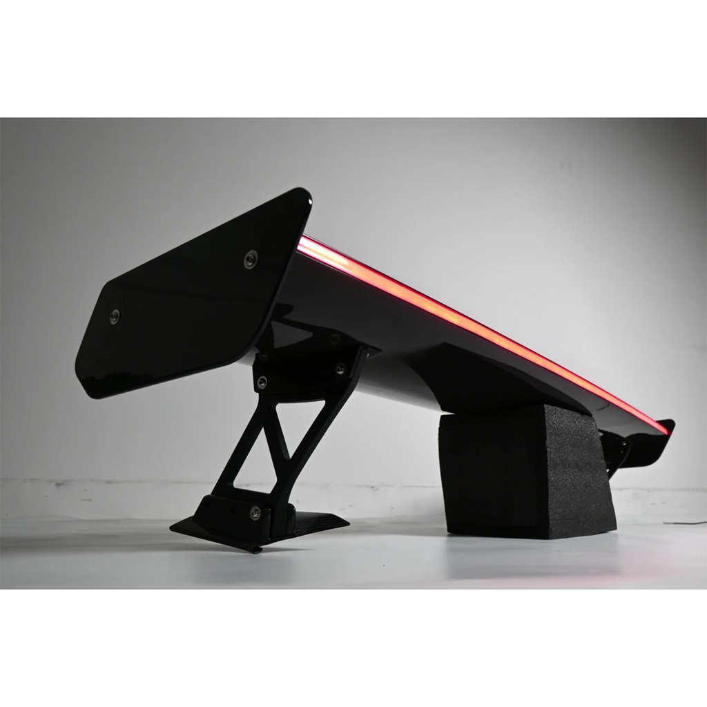 Prepreg Carbon Fiber Wing w/ LED for BMW G80 M3 G82 M4 G87 M2 - Bull Boost Performance