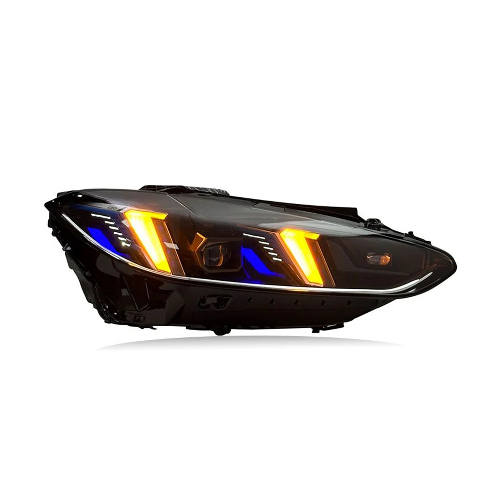 Facelift Snake Eyes Dual Color DRL Headlight V2 Upgrade for BMW G8X G80 M3 G82 M4 G22 G26 4 Series - Bull Boost Performance