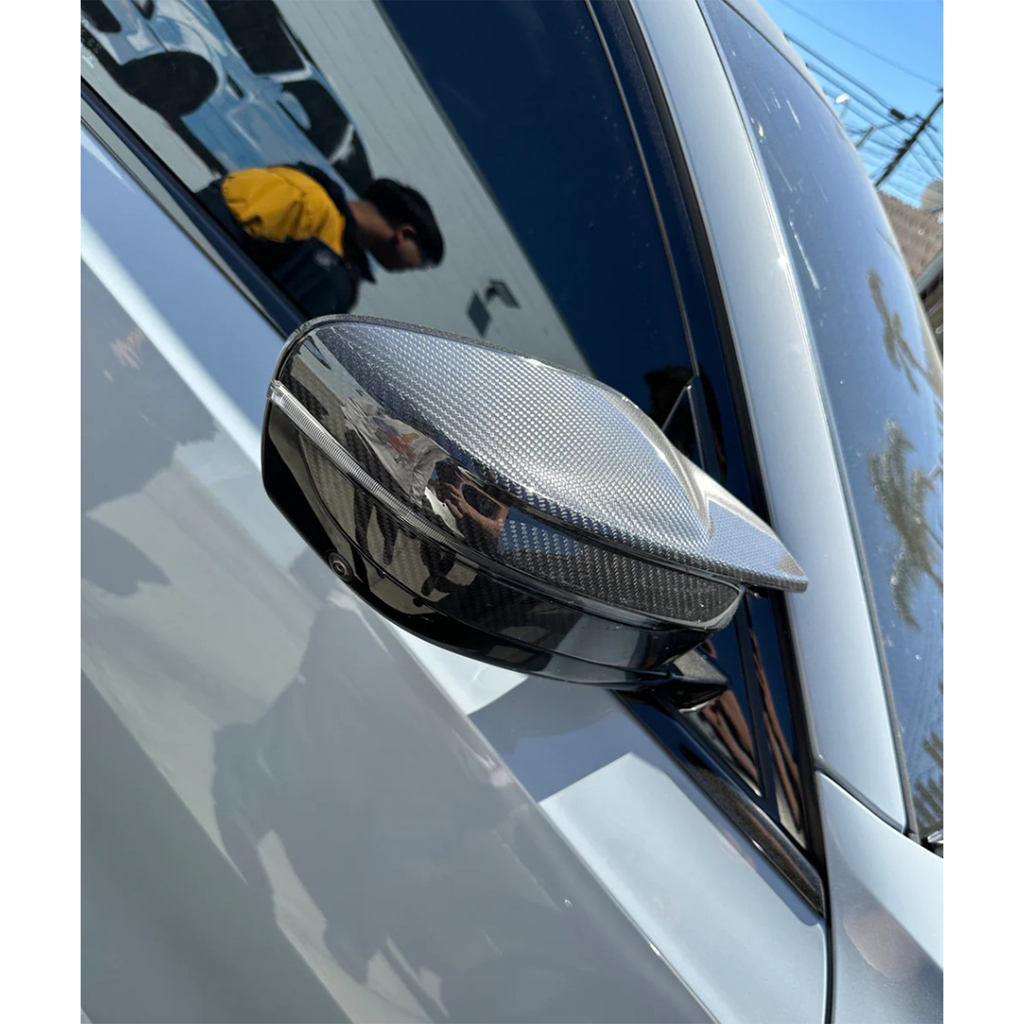 Dry Carbon Fiber Mirror Cap Set for BMW G80 M3 G82 G83 M4 - Bull Boost Performance