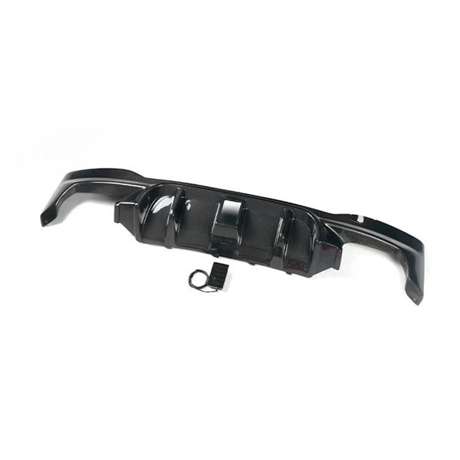 Carbon Fiber Rear Diffuser w/ LED for BMW F90 M5 - Bull Boost Performance