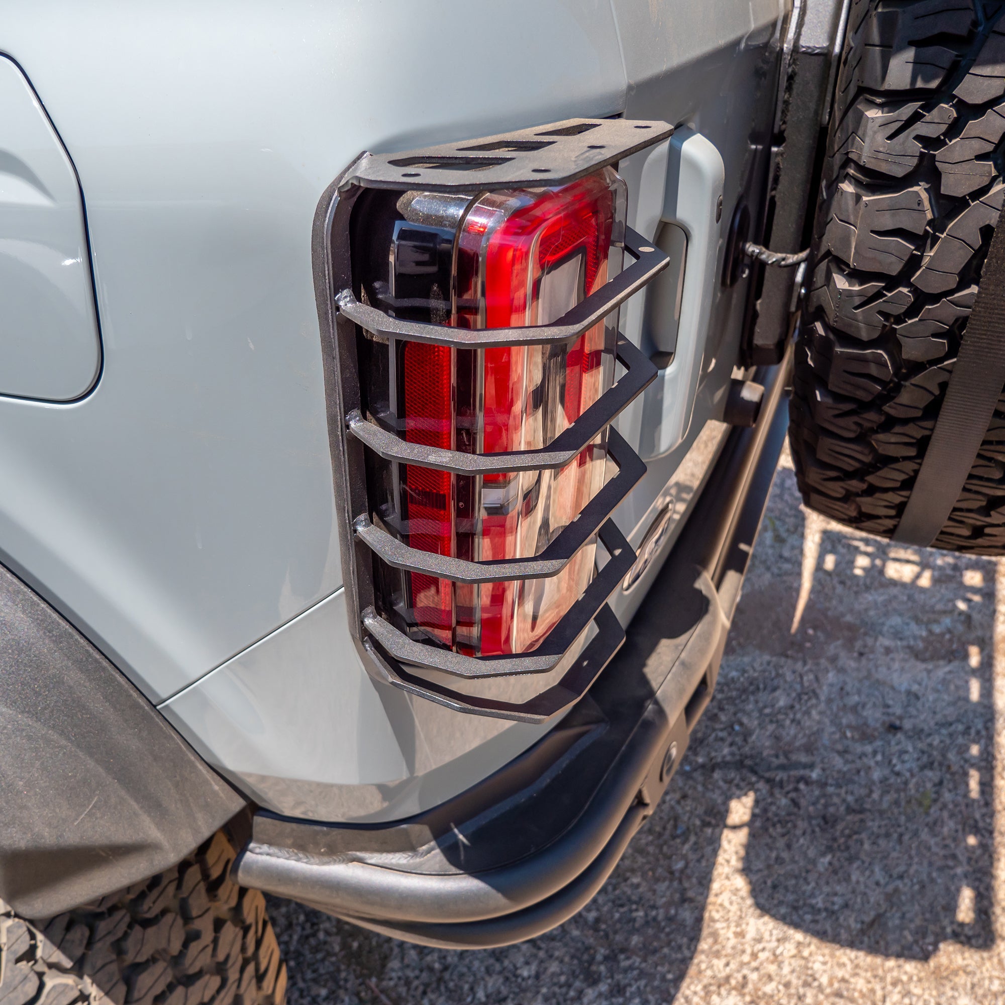 2021+ Ford Bronco Rear Tail Light Guards - Turn Offroad