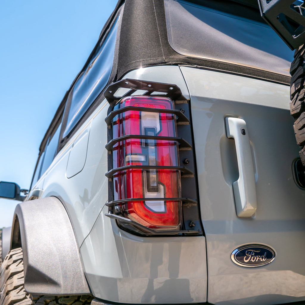 2021+ Ford Bronco Rear Tail Light Guards - Turn Offroad