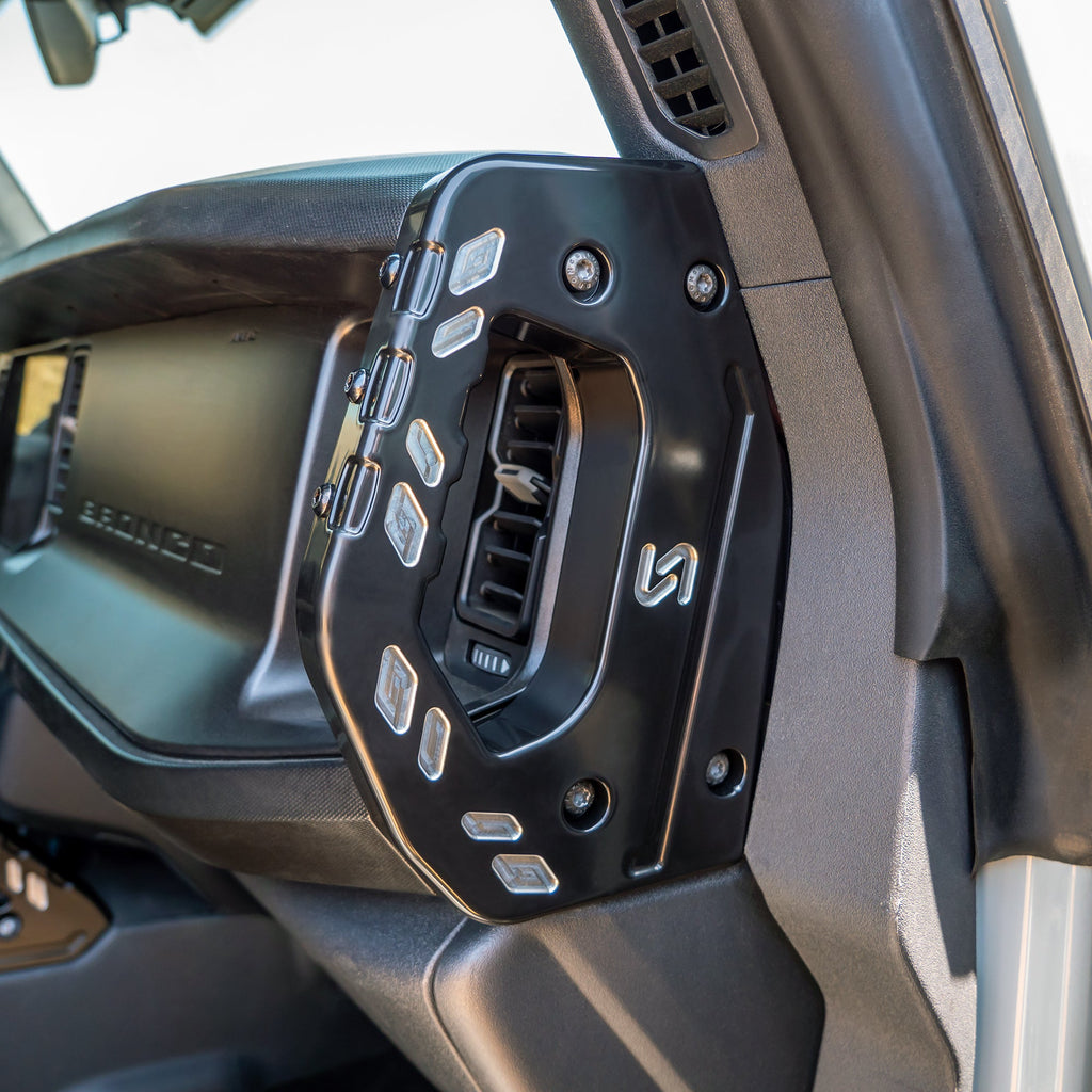 2021+ Ford Bronco Billet Dash Side Handles -Pair - Turn Offroad