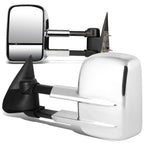 99-06 Chevrolet Silverado / GMC Sierra Manual Towing Mirrors - Chrome