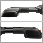 99-06 Chevrolet Silverado / GMC Sierra Manual Towing Mirrors - Black