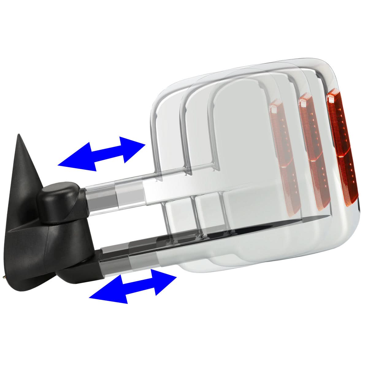 2003-2006 Chevrolet Silverado / GMC Sierra Towing Mirrors - Pair