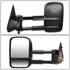 1997-2003 Ford F-150 Power Towing Mirrors Pair Black