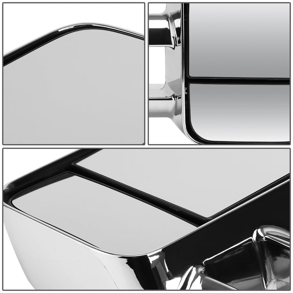 1997-2003 Ford F-150 Power Towing Mirrors - Chrome Pair