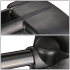 1997-2003 Ford F-150 Manual Towing Mirrors Pair Black