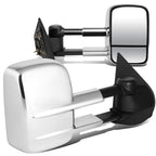 1997-2003 Ford F-150 Manual Towing Mirrors - Chrome Pair