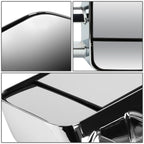 1997-2003 Ford F-150 Manual Towing Mirrors - Chrome Pair