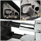 1997-2003 Ford F-150 Manual Towing Mirrors - Chrome Pair