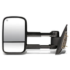 2007-2013 Chevrolet Silverado Left Towing Mirror Powered Heated Black