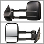 2007-2013 Chevrolet Silverado Left Towing Mirror Powered Heated Black
