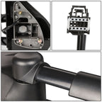 2007-2013 Chevrolet Silverado Left Towing Mirror Powered Heated Black