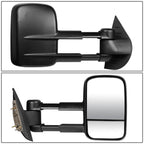 2007-2013 Chevrolet Silverado Right Towing Mirror Manual Black