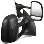 99-07 Ford F-250 F-350 F-450 F-550 Powered Heated Towing Mirrors Pair
