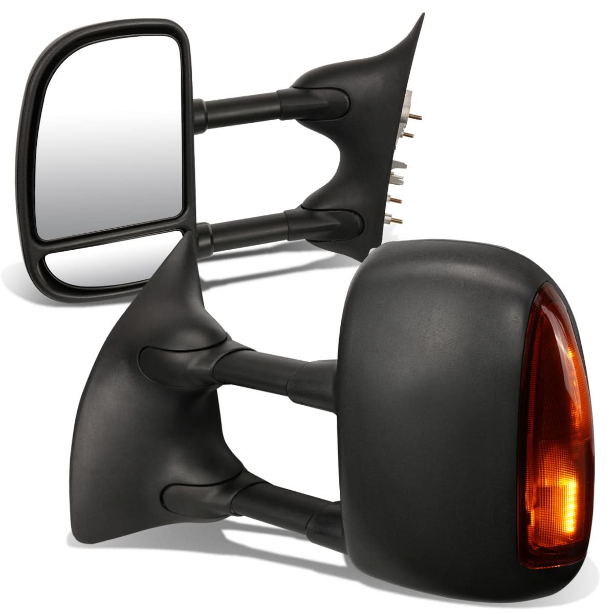 99-07 Ford F-250 F-350 F-450 F-550 Super Duty Towing Mirrors Manual