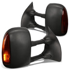 99-07 Ford F-250 F-350 F-450 F-550 Super Duty Towing Mirrors Manual