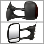 99-07 Ford F-250 F-350 F-450 F-550 Super Duty Towing Mirrors Manual