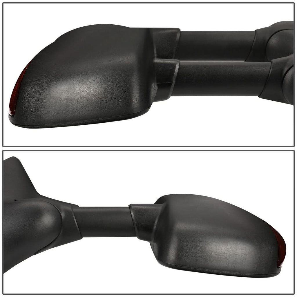 99-07 Ford F-250 F-350 F-450 F-550 Super Duty Towing Mirrors Manual