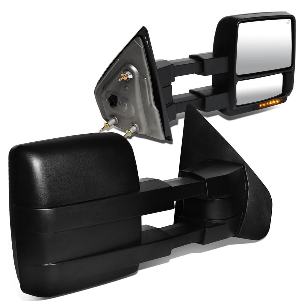 2004-2014 Ford F-150 Powered Towing Mirrors - Heated w/ Puddle Light