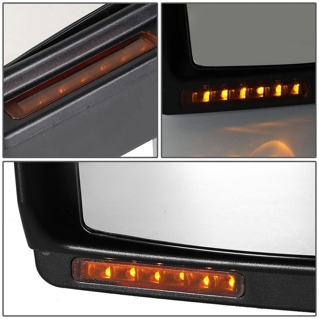 2004-2014 Ford F-150 Powered Towing Mirrors - Heated w/ Puddle Light