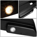 2004-2014 Ford F-150 Left Powered Towing Mirror w/Amber Signal