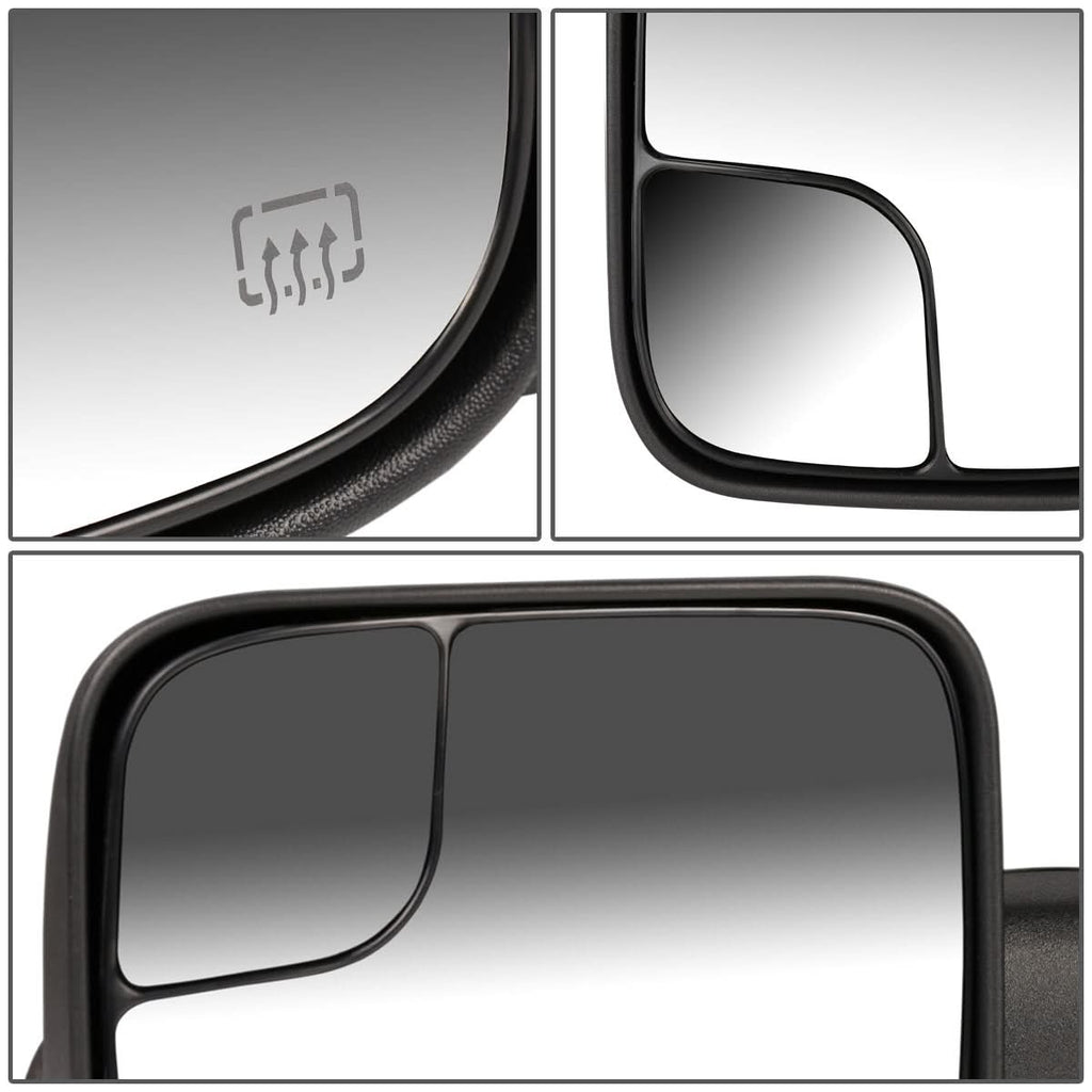 98-02 Dodge Ram 1500/2500/3500 Heated Power Towing Mirror - Left
