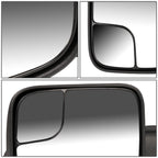 94-02 Dodge Ram 1500 2500 3500 Left Manual Towing Mirror Black