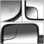 02-09 Dodge Ram Powered Heated Towing Mirror - Left Side Black