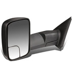 2002-2009 Dodge Ram Manual Towing Mirror - Left Side Black