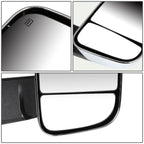 09-16 Dodge Ram Powered Heated Towing Mirrors - Chrome Pair