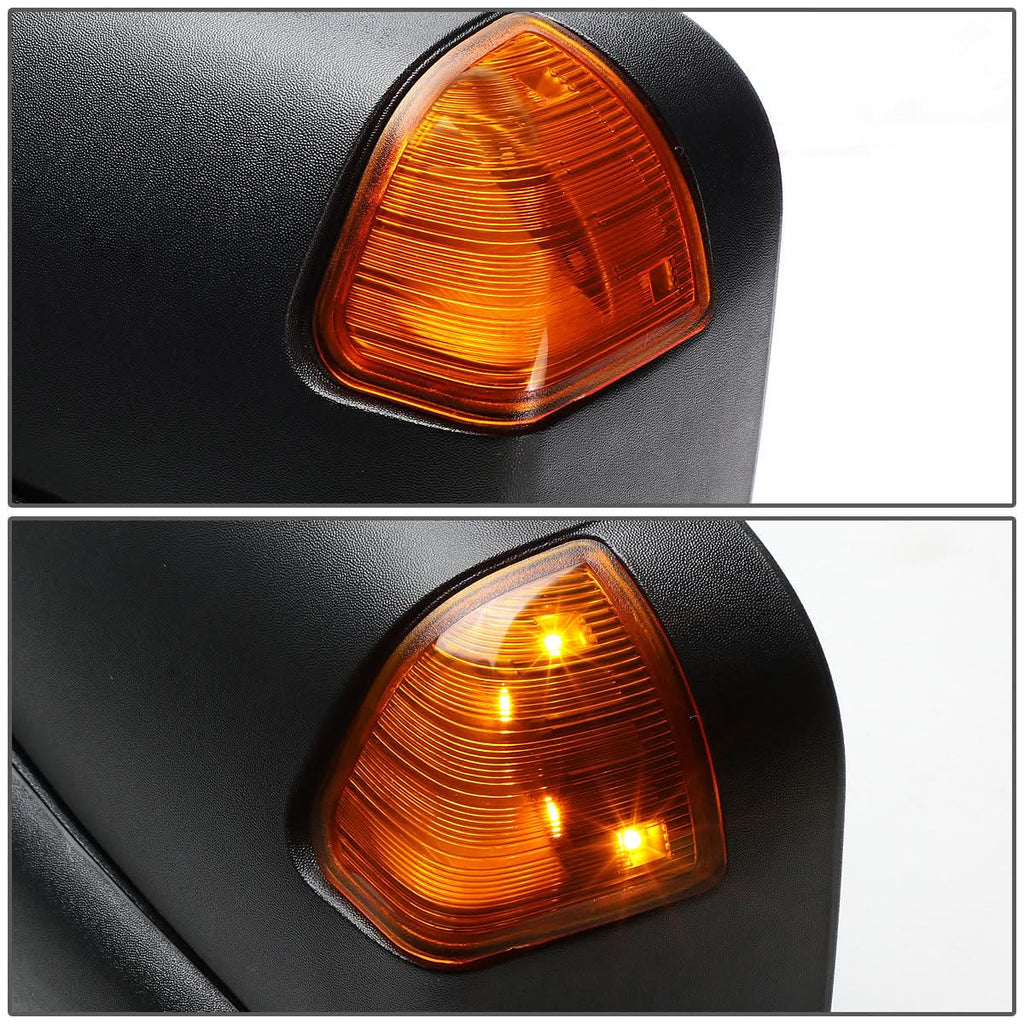 09-16 Dodge Ram Powered Heated LED Towing Mirrors - Black