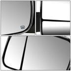 09-16 Dodge Ram Powered Heated Towing Mirrors w/ LED Signal Chrome