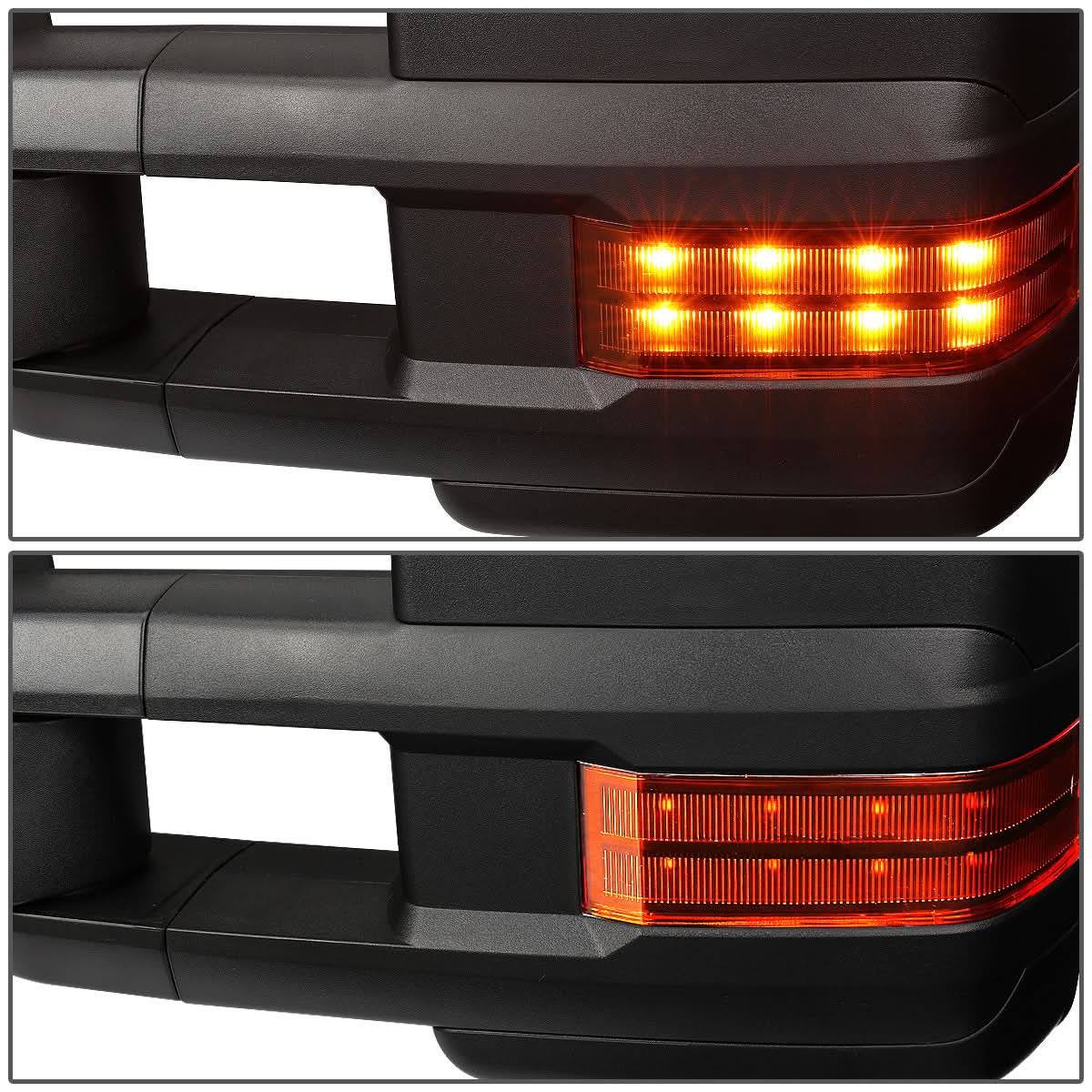 03-07 Chevrolet Silverado Sierra Tahoe Suburban Towing Mirrors Pair Manual