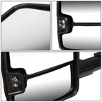 03-07 Chevrolet Silverado Sierra Tahoe Suburban Towing Mirrors Pair Manual