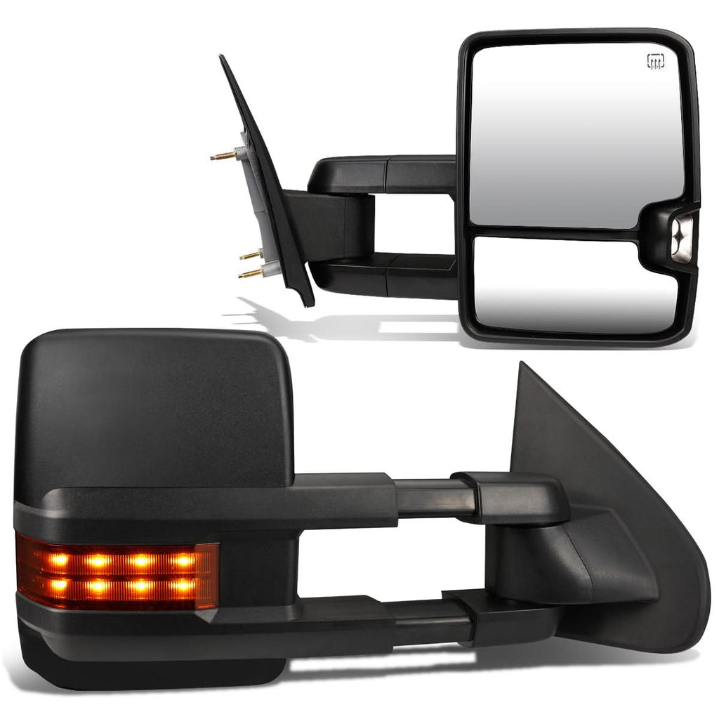 03-07 Chevy Silverado GMC Sierra Heated Towing Mirrors w/ LED Signal
