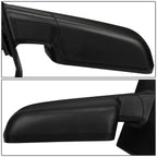 04-14 Ford F-150 Left Powered Heated Towing Mirror Black