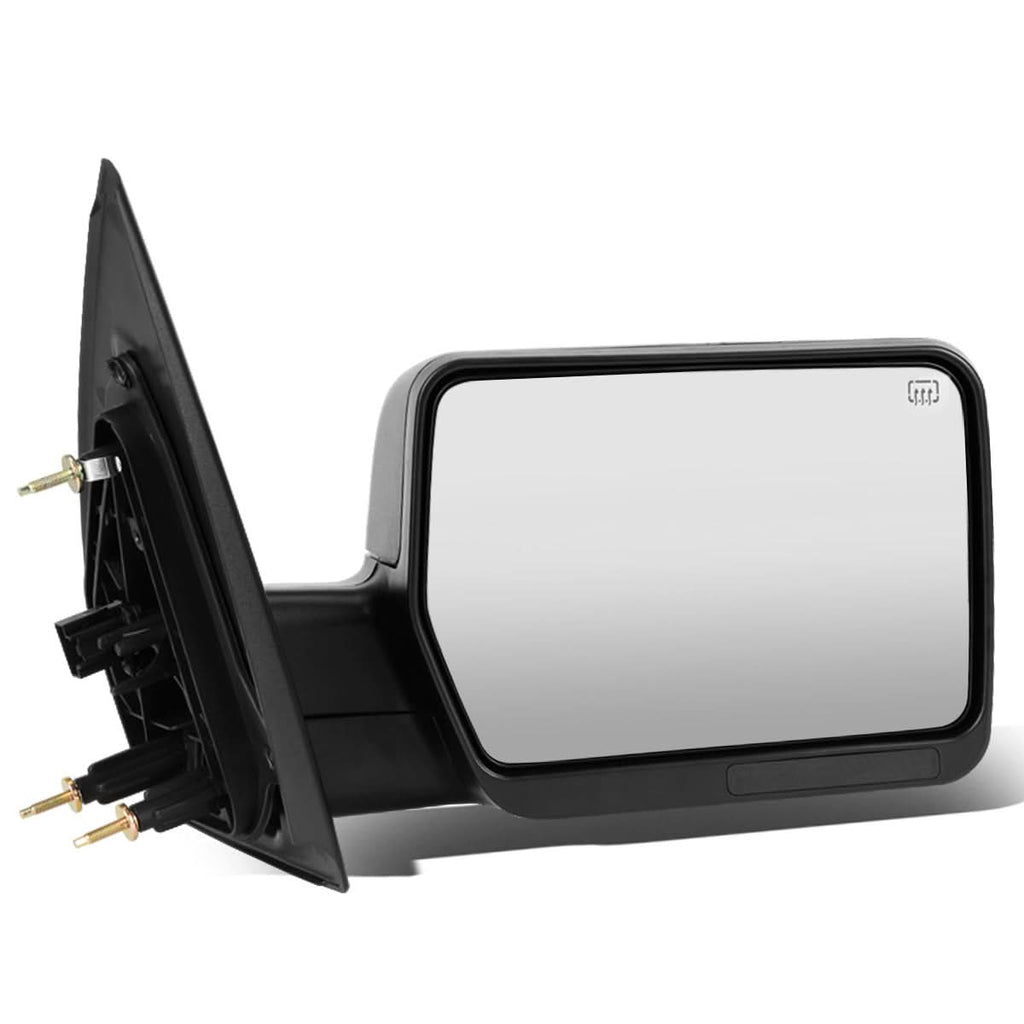 04-14 Ford F-150 Powered Heated Towing Mirror - Right Side Black