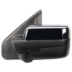 2004-2014 Ford F-150 Left Towing Mirror - Powered Heated Chrome